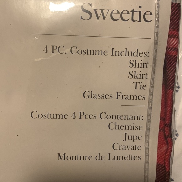 NWT Private School Girl Adult Costume - Picture 7 of 9